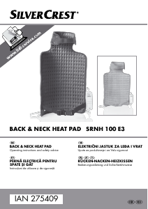 Manual SilverCrest SRNH 100 E3 Heating Pad