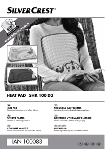 Manual SilverCrest SHK 100 D3 Heating Pad