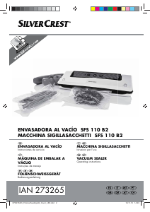 Manual de uso SilverCrest IAN 273265 Sellador de vacío