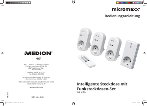 Bedienungsanleitung Micromaxx MD 16173 Intelligente Steckdose