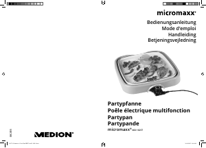 Mode d’emploi Micromaxx MD 16257 Gril de table