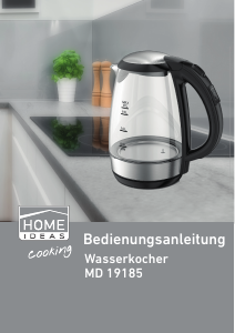 Bedienungsanleitung Home Ideas MD 19185 Wasserkocher
