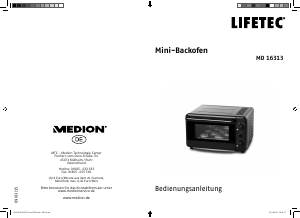 Bedienungsanleitung Lifetec MD 16313 Backofen