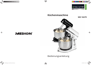 Bedienungsanleitung Tec Star MD 16379 Standmixer