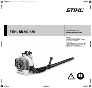 Manual de uso Stihl BR 340 Soplador de hojas