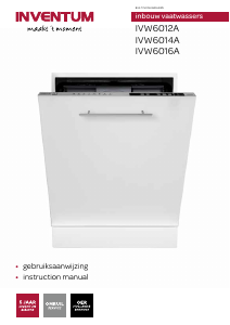 Manual Inventum IVW6012A Dishwasher