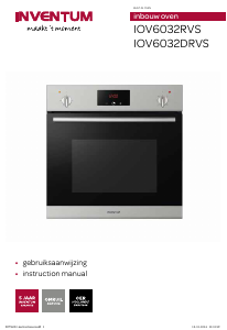 Manual Inventum IOV6032DRVS Oven