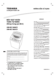 Hướng dẫn sử dụng Toshiba AW-DC1000CV Máy giặt