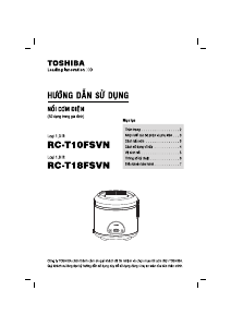 Hướng dẫn sử dụng Toshiba RC-T10FSVN Nồi cơm điện