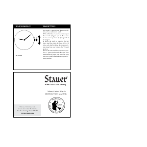 Handleiding Stauer 44840 Horloge