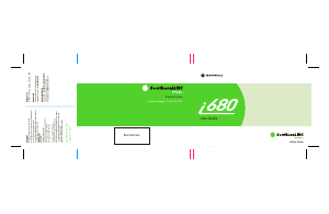 Handleiding Motorola Brute i680 (SouthernLINC) Mobiele telefoon