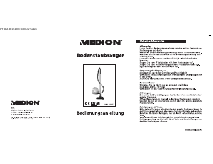 Bedienungsanleitung Medion MD 41277 Staubsauger