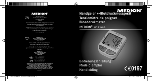 Bedienungsanleitung Medion MD 13400 Blutdruckmessgerät