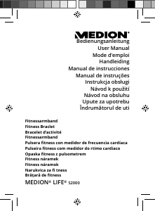 Manual de uso Medion LIFE S2000 (MD 60879) Rastreador de actividad