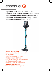 Mode d’emploi Essentiel B EAMU 216 PET Aspirateur