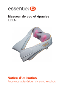 Mode d’emploi Essentiel B EMC1 Eden Appareil de massage