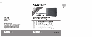 Mode d’emploi SilverCrest IAN 309831 Haut-parleur