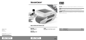 Manual SilverCrest SNS 45 A2 Nail Dryer