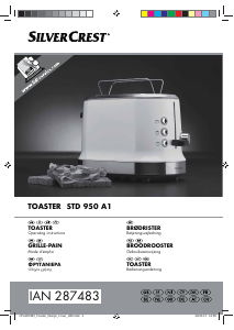 Bedienungsanleitung SilverCrest IAN 287483 Toaster