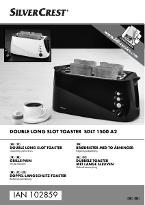 Manual SilverCrest IAN 102859 Toaster