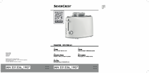 Bedienungsanleitung SilverCrest IAN 331536 Toaster