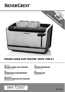 Manual SilverCrest IAN 72507 Toaster