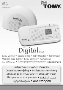 Handleiding TOMY SR325 Digital Babyfoon