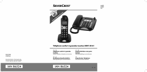 Bedienungsanleitung SilverCrest SGKT 50 A1 Telefon