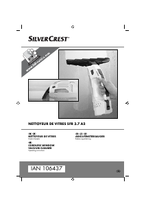 Bedienungsanleitung SilverCrest SFR 3.7 A2 Fensterreiniger