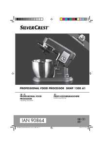 Manual SilverCrest SKMP 1200 A1 Stand Mixer