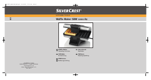 Manual SilverCrest IAN 68613 Waffle Maker