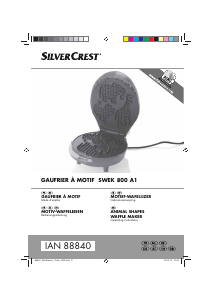 Mode d’emploi SilverCrest IAN 88840 Gaufrier