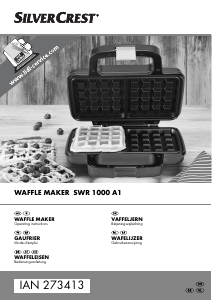 Manual SilverCrest IAN 273413 Waffle Maker