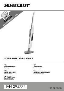 Instrukcja SilverCrest IAN 295774 Oczyszczacz parowy