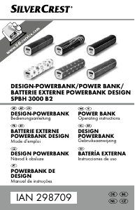 Mode d’emploi SilverCrest IAN 298709 Chargeur portable