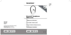 Handleiding SilverCrest SBKN 4.0 B1 Koptelefoon