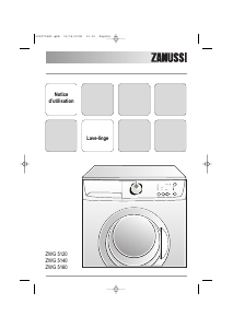 Mode d’emploi Zanussi ZWG 5120 Lave-linge