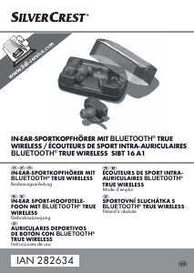 Mode d’emploi SilverCrest SIBT 16 A1 Casque