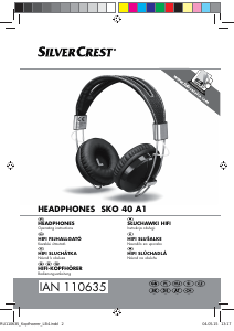 Manual SilverCrest IAN 110635 Headphone