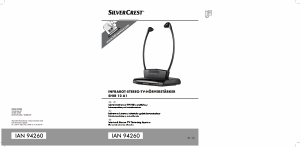 Bedienungsanleitung SilverCrest SHIR 12 A1 Kopfhörer
