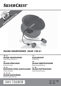 Manual SilverCrest IAN 106808 Headphone