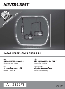 Manual SilverCrest IAN 282278 Headphone