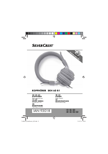 Manual SilverCrest IAN 93018 Headphone