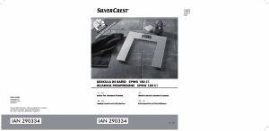 Manuale SilverCrest IAN 290334 Bilancia