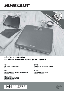 Manual de uso SilverCrest IAN 115797 Báscula