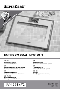 Manual SilverCrest IAN 298472 Scale