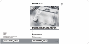 Manual de uso SilverCrest IAN 316483 Báscula