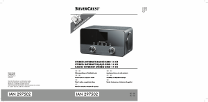 Bedienungsanleitung SilverCrest IAN 297502 Radio