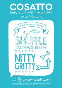 Handleiding Cosatto Shuffle Kinderwagen