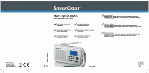 Návod SilverCrest IAN 69461 Rádio